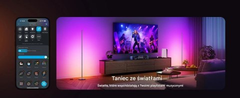 Lampa podłogowa RGBICW Govee H8076 Floor Lamp Lite, 1000lm, 2.4GHz Wi-Fi + Bluetooth
