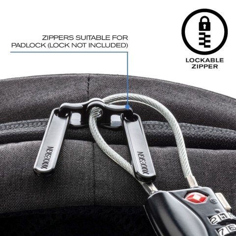 XD DESIGN PLECAK ANTYKRADZIEŻOWY BOBBY HERO SMALL SZARY P705.702
