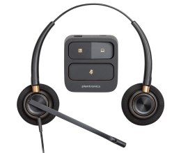 Słuchawki Poly EncorePro HW520 Binaural Wired Headset, Quick Disconnect, Black