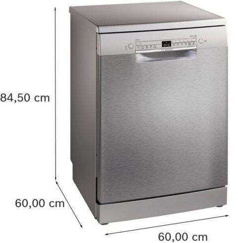 Zmywarka wolnostojąca 60 cm BOSCH SMS2HVI06E Serie 2 | klasa B | 12 kpl | ExtraDry | AquaStop