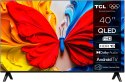 Telewizor TCL 40S5K QLED 40" Full HD Android TV Dolby Digital Plus DVB-T2 Czarny