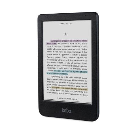 Czytnik Ebook Kobo Clara Colour 6" E-Ink Kaleido 3 16GB WI-FI Black