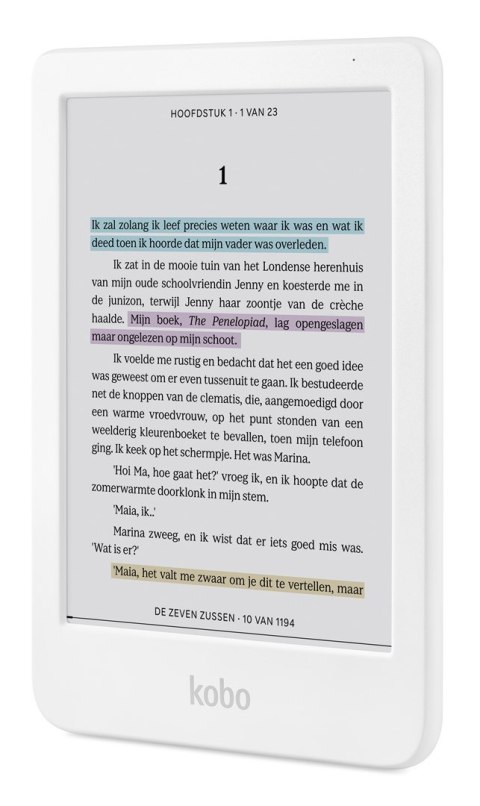 Czytnik Ebook Kobo Clara Colour 6" E-Ink Kaleido 3 16GB WI-FI White