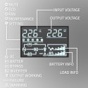 Zasilacz awaryjny UPS Qoltec 3kVA 3000W Power Factor 1.0 LCD EPO USB On-line