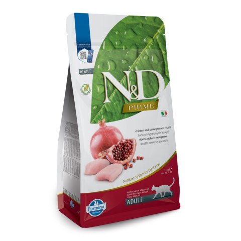 FARMINA N&D Prime Chicken & Pomegranate Adult - sucha karma dla kota - 1,5kg