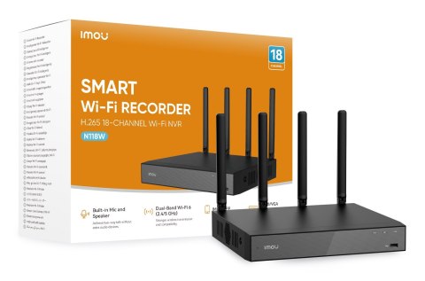 Imou Rejestrator N118W Czarny