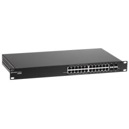 Teltonika SWM280 switch przemysłowy 24xGE 4xSFP 12xPoE+(SWM280000200)