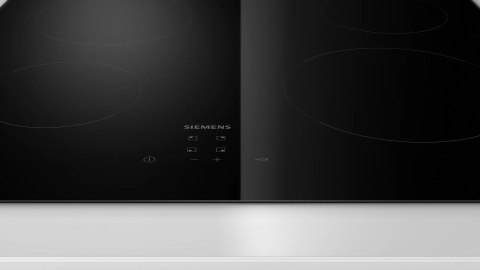 Płyta ceramiczna SIEMENS ET61RBEA1E iQ100 60 cm | 4 pola | wskaźnik ciepła resztkowego | timer | czarny