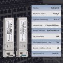 Extralink SFP+ 10G | Moduł SFP+ WDM | 10Gbps 1270/1330nm, single mode, 20km, LC, DOM, para, dedykowany dla HP/ARUBA