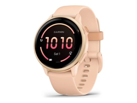 Garmin vívoactive 6 3,05 cm (1.2") AMOLED 42 mm Cyfrowy 390 x 390 px Ekran dotykowy Różowy Wi-Fi GPS