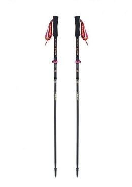 Kije trekkingowe składane VIKING Kettera Pro Lady Trekking 37-125cm, różowe