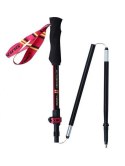 Kije trekkingowe składane VIKING Kettera Pro Lady Trekking 37-125cm, różowe