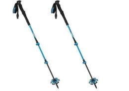 Kije skitourowe VIKING Vario Tour Skitouring 65-135cm, niebieskie
