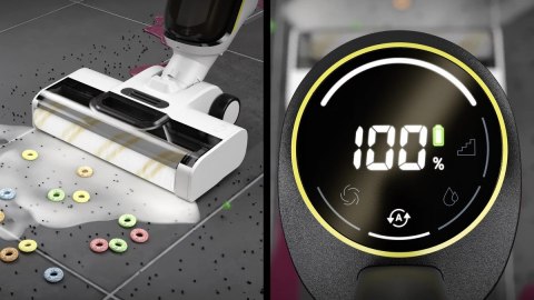 Kärcher FCV 4 Bateria Suchy i Mokry Bez worka 180 W Czarny, Biały