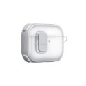Etui do słuchawek AirPods Pro 3 Titan Pro Mag Case Clear - białe