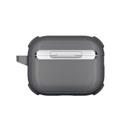 Etui do słuchawek AirPods Pro 3 Titan Pro Mag Case Clear - czarne