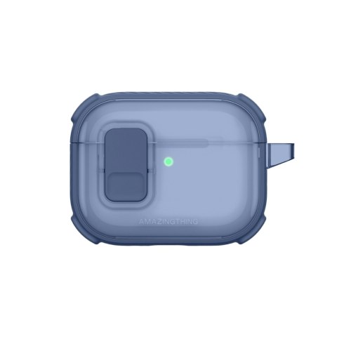 Etui do słuchawek AirPods Pro 3 Titan Pro Mag Case Clear - niebieskie