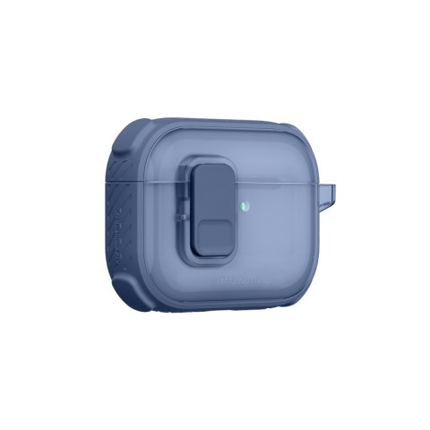 Etui do słuchawek AirPods Pro 3 Titan Pro Mag Case Clear - niebieskie