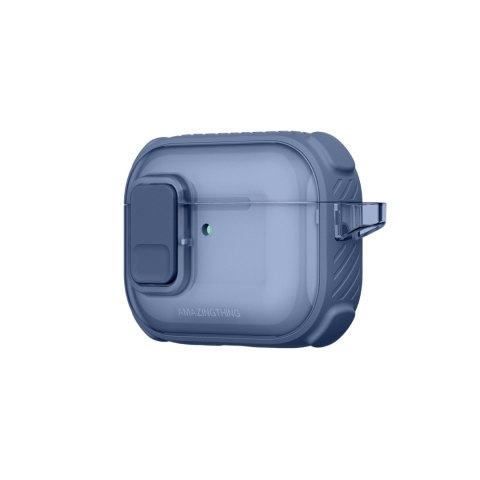 Etui do słuchawek AirPods Pro 3 Titan Pro Mag Case Clear - niebieskie