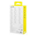 HUB adapter rozdzielacz 10w1 HDMI USB-A USB-C RJ45 SD TF - szary