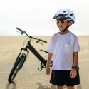 Kask rowerowy dziecięcy MTB z odpinanym daszkiem 48-52 cm - jasnoniebieski