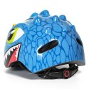 Kask rowerowy dziecięcy lekki 50-54 cm - niebieski smok