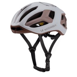 Kask rowerowy szosowy ultracienki 57-62 cm - taupe