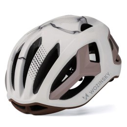 Kask rowerowy szosowy ultralekki 54-58 cm - taupe