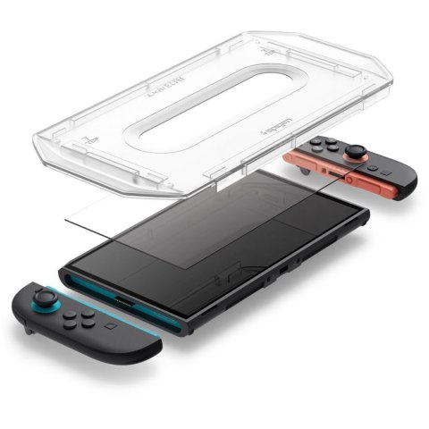 Szkło hartowane na konsolę Nintendo Switch 2 Glas.Tr EZ FIT przezroczyste - 2 szt.
