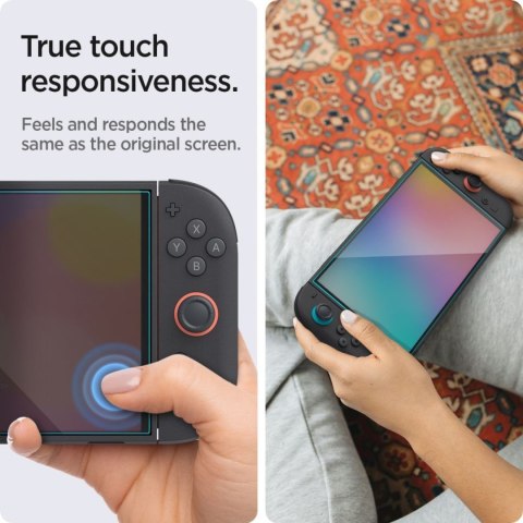 Szkło hartowane na konsolę Nintendo Switch 2 Glas.Tr EZ FIT przezroczyste - 2 szt.