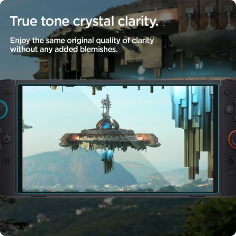 Szkło hartowane na konsolę Nintendo Switch 2 Glas.Tr EZ FIT przezroczyste - 2 szt.