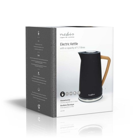 Czajnik elektryczny Nedis KAWK510EBK 1.7L Czarny