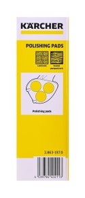 Pady polerujące - parkiet lakierowany / laminat - 3 szt. KARCHER - 2.863-197.0