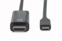 DIGITUS KABEL USB C/HDMI M/M 3.1 4K60HZ 5M CZARNY