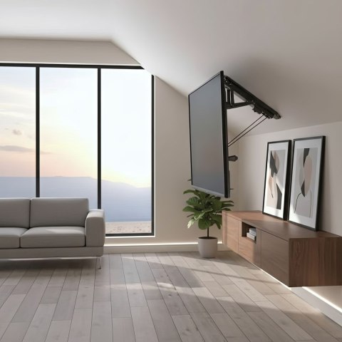 MACLEAN UCHWYT DO TV ELEKTRYCZNY SUFITOWY MC-880