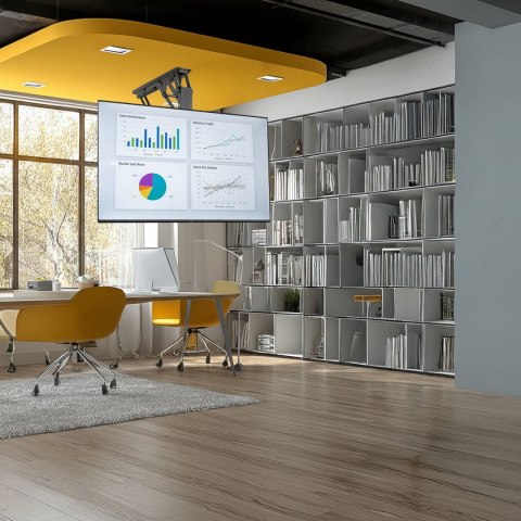 MACLEAN UCHWYT DO TV ELEKTRYCZNY SUFITOWY MC-880