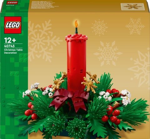 LEGO 40743 Świąteczna dekoracja stołu
