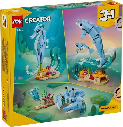 LEGO CREATOR 3 W 1 31385 Zwierzęta morskie: piękny delfin