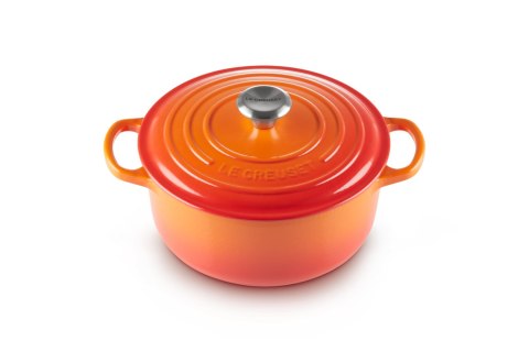 Le Creuset Signature Roaster okrągły piekarnik 22cm czerwony