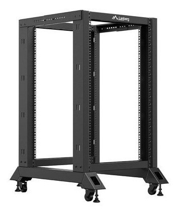 LANBERG STOJAK RACK 18U 600X800 CZARNY OR01-6818-B