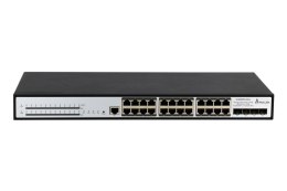Extralink Switch PoE Chiron Pro 24x RJ45 1000Mb/s PoE, 4x SFP+, L3, zarządzalny, 370W