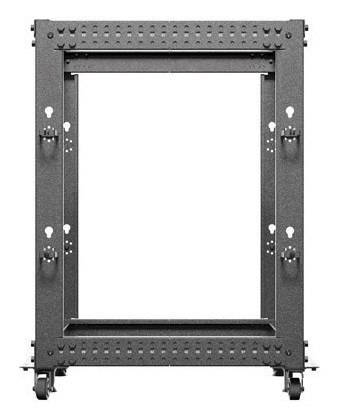 Stojak LANBERG OR01-6115-B OPEN RACK 19" 15U 600X600-1100 REGULOWANY Czarny
