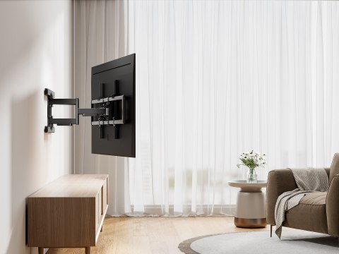 Wyposażenie Uchwyt ścienny 43"-100"/1TFT 60kg 2Przegubowy uchylny sw sprzedaż detaliczna