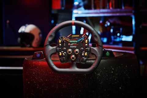 Asetek SimSports GT - obręcz kierownicy - zamknięte D, czarna