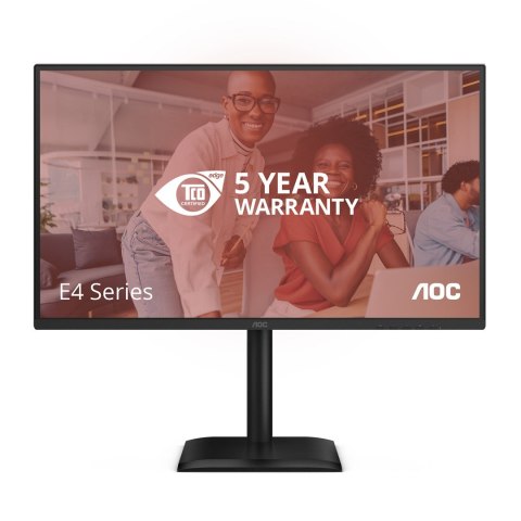 AOC E4 Q27E4CV monitor komputerowy 68,6 cm (27") 2560 x 1440 px Quad HD LED Czarny