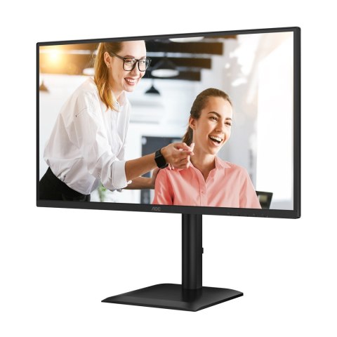AOC E4 Q27E4CV monitor komputerowy 68,6 cm (27") 2560 x 1440 px Quad HD LED Czarny