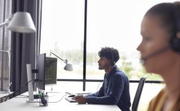 HP Poly Headset EncorePro 320 Monaural USB-C USBC (767F9AA)