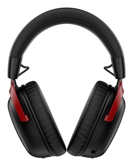 HyperX Cloud III Wireless - bezprzewodowy zestaw słuchawkowy do gier (czarno-czerwony)