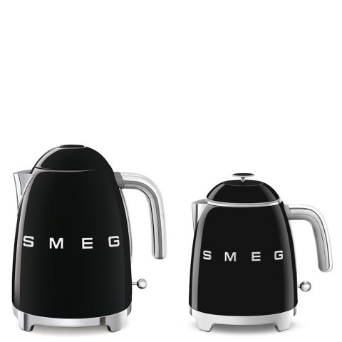 Czajnik SMEG mini 0,8L czarny Schwarz (KLF05BLEU)