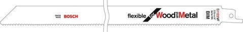 Brzeszczoty do drewna i metalu BOSCH S1222VF 225mm 5 sztuk
